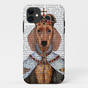 Dachshund Queen 2 iPhone 11 Case