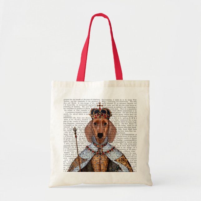 Dachshund Queen 2 Tote Bag (Front)