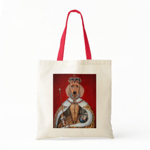 Dachshund Queen Tote Bag