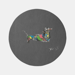 Dachshund R Outdoor Rug