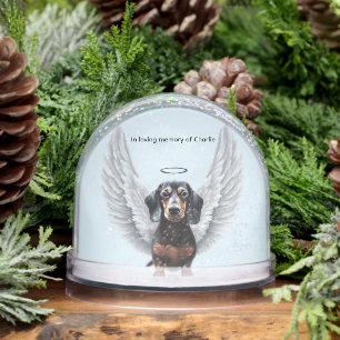 Dachshund Remembrance Snow Globe