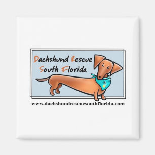 Dachshund Rescue South Florida Magnet