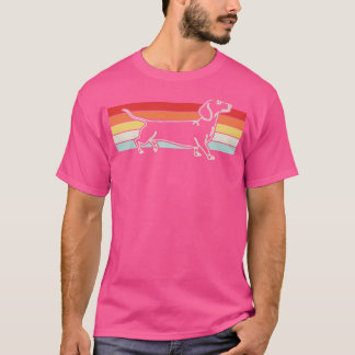Dachshund Retro T-Shirt