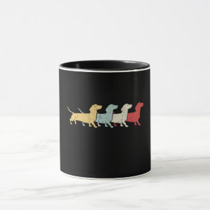 Dachshund Retro Vintage Mug