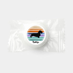 Dachshund Rough Hair - Silhouette 1 Life Saver® Mints