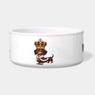 Dachshund Royal Weenie Bowl