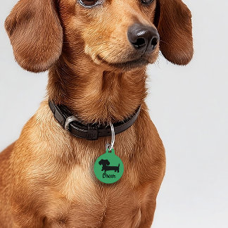 Dachshund Safety Tags Wiener Dog Tag Personalized