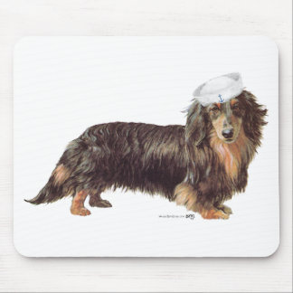 Dachshund Sailor Mouse Pad