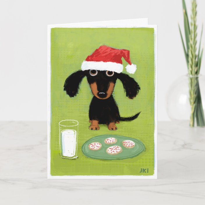 dachshund santa