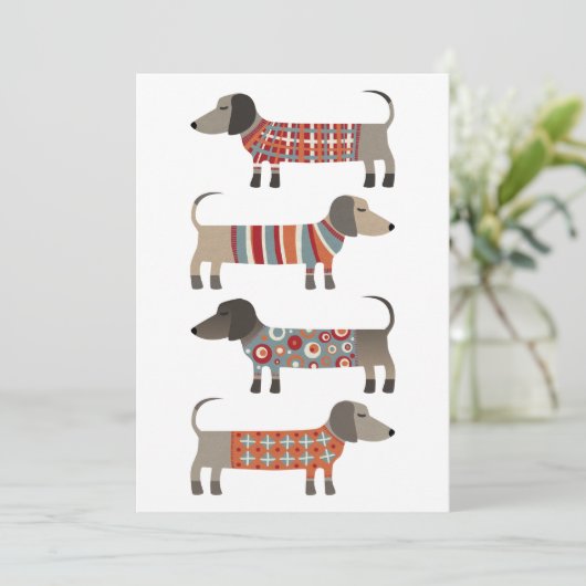 Dachshund Sausage Dog (Standing Front)
