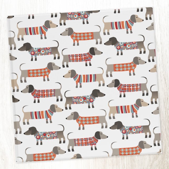 Dachshund Sausage Dog 3 Ring Binder (Dachshund Wiener Sausage Dog 3 ring binder)