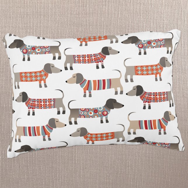Dachshund Sausage Dog Accent Pillow (Creator Uploaded)