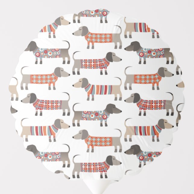 Dachshund Sausage Dog Balloon (Front)