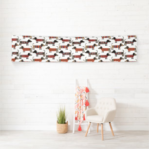 Dachshund Sausage Dog Banner