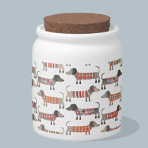 Dachshund Sausage Dog Candy Jar