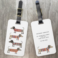 Dachshund Sausage Dog Custom Name