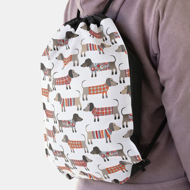 Dachshund Sausage Dog Drawstring Bag (Creator Uploaded)