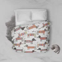 Sausage dog 2024 double duvet cover