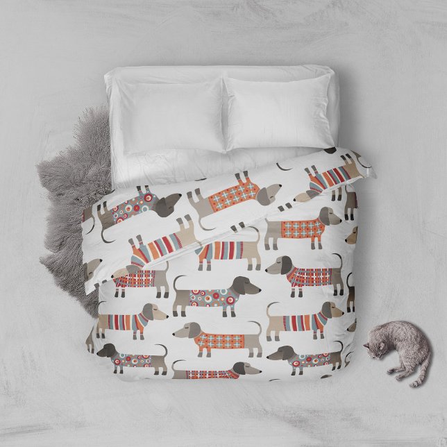 Dachshund Sausage Dog Duvet Cover (Creator Uploaded)