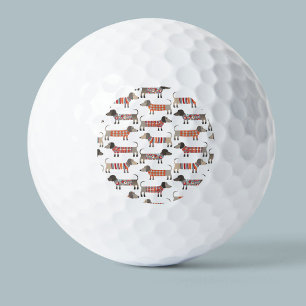 Dachshund Sausage Dog Golf Balls