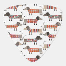 Dachshund Sausage Dog Guitar Pick