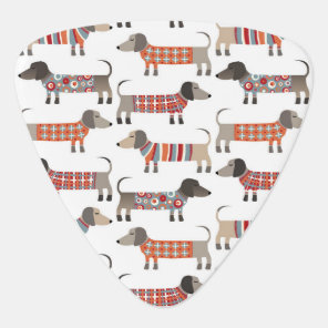 Dachshund Sausage Dog Guitar Pick