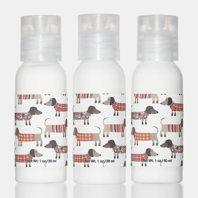 Dachshund Sausage Dog Hand Lotion (Set)