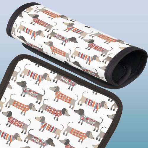 Dachshund Sausage Dog Luggage Handle Wrap