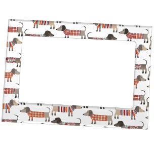 Dachshund Sausage Dog Magnetic Frame