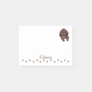 Dachshund Sausage Dog Personalized Post-It Notes