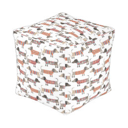 Dachshund Sausage Dog Pouf