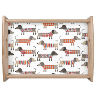 Dachshund Sausage Dog Serving Tray