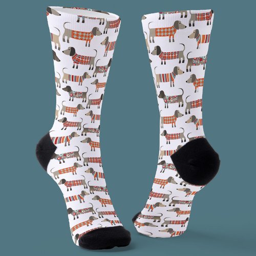 Dachshund Sausage Dog Socks