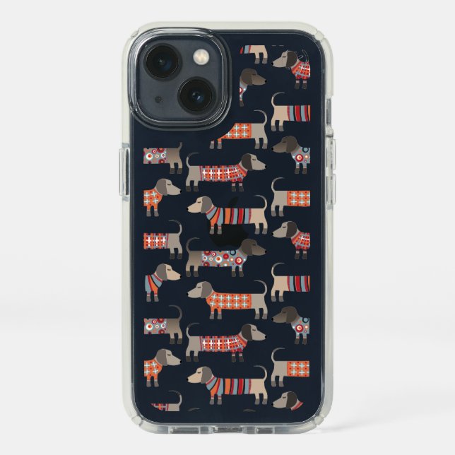 Dachshund Sausage Dog Speck iPhone 13 Case (Front)