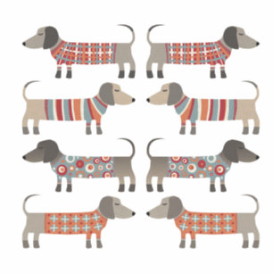 Dachshund Sausage Dog Sticker