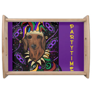 Dachshund         serving tray
