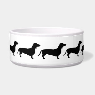 Dachshund Short Hair - Silhouette 1 Bowl