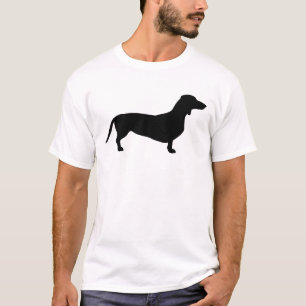 Dachshund Short Hair - Silhouette 1 T-Shirt
