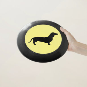 Dachshund Short Hair - Silhouette 1 Wham-O Frisbee