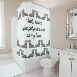 Dachshund Shower Curtain