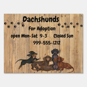 Dachshund Sign