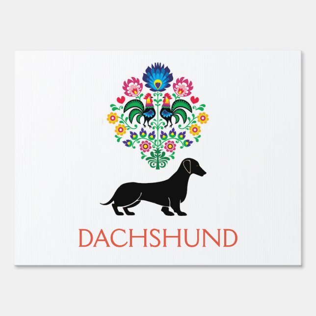 Dachshund Sign (Front)
