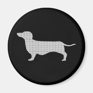 Dachshund Silhouette From Many Magnet