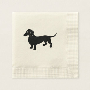 dachshund paper plates