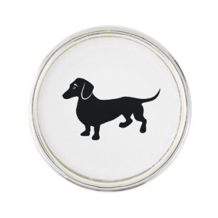 Dachshund Silhouette Pin