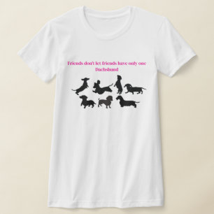 Dachshund Silhouette T-Shirt