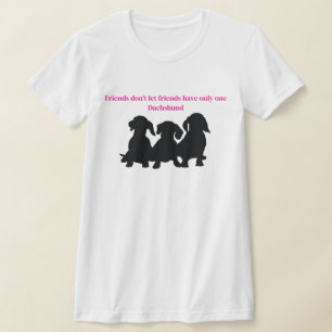 Dachshund Silhouette T-Shirt