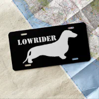 Dachshund license outlet plate