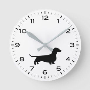 Custom Dachshund Wall Clocks