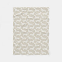 Dachshund Silhouettes Pattern Wiener Dogs Doxies